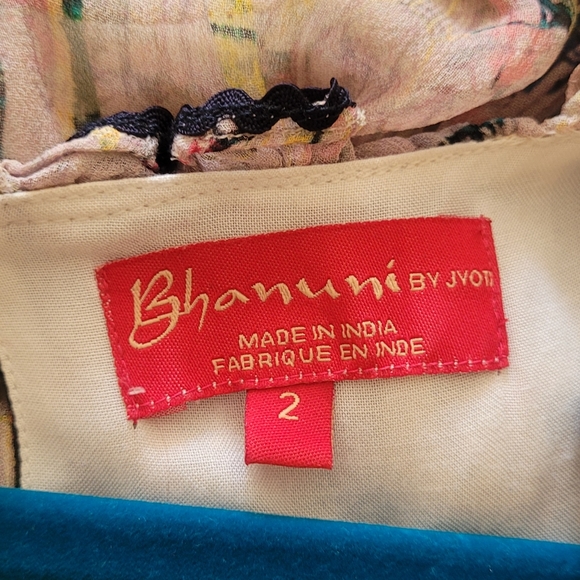 EUC Anthropologie Bhanuni Cydney Maxi Dress Size 2 - Picture 3 of 7